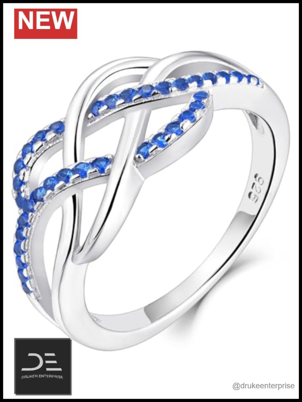 Celtic Knot Rings Goddess Inspired 925 Sterling Silver Statement Jewelry